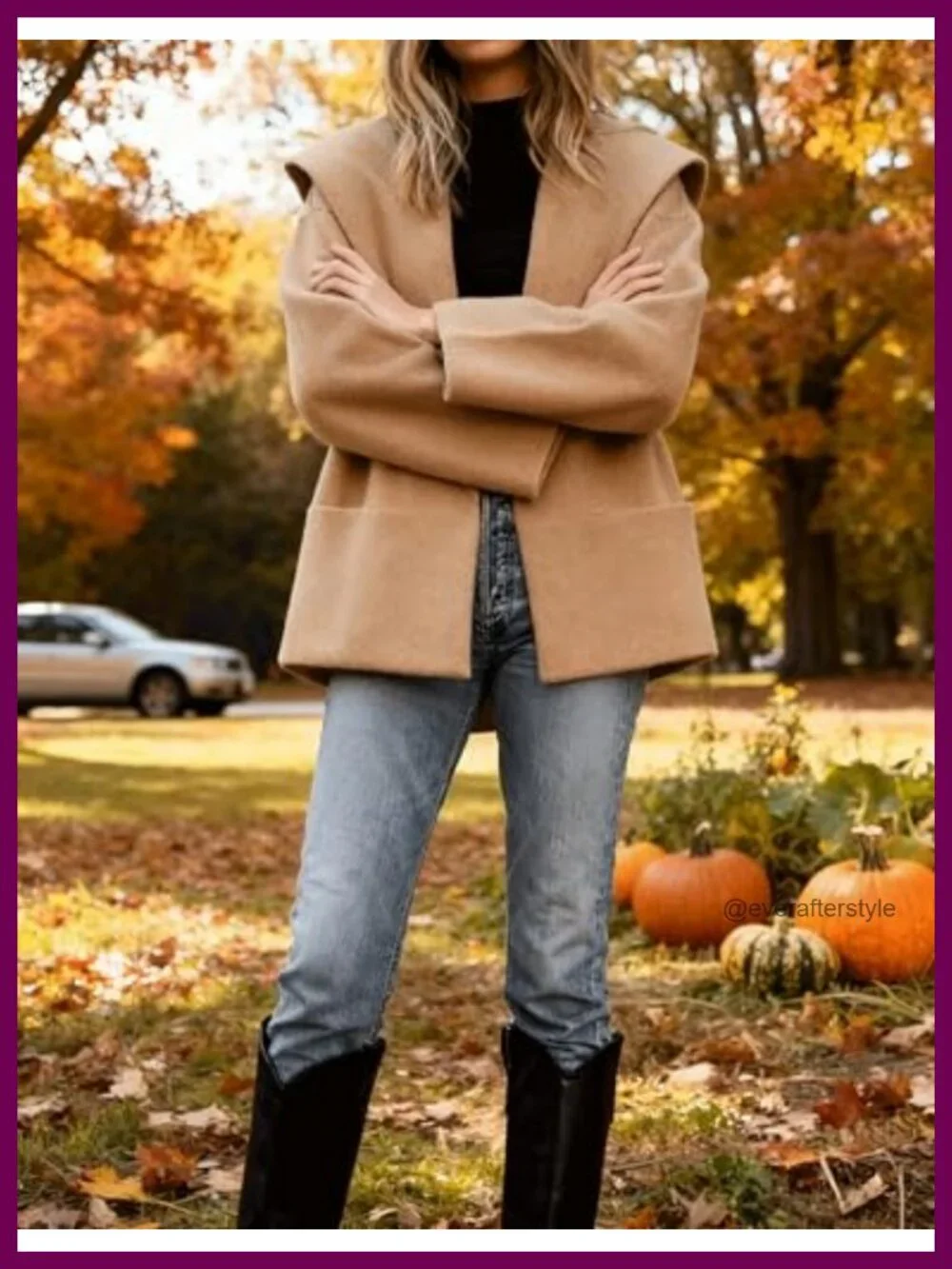 Women's Knit Open Front Shawl Collar Cropped Cardigan Long Sleeve Oversized